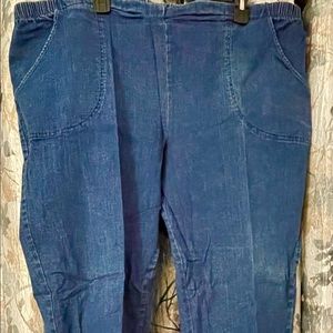 Just My Size Denim Blue Legging 4X 26/28
Like New